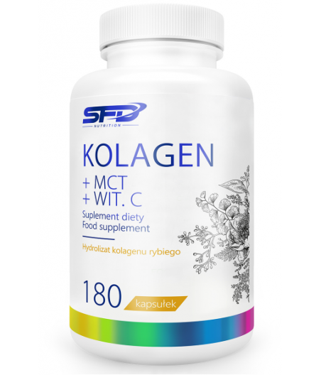 SFD NUTRITION Коллаген + MCT + Витамин C, 180 капсул