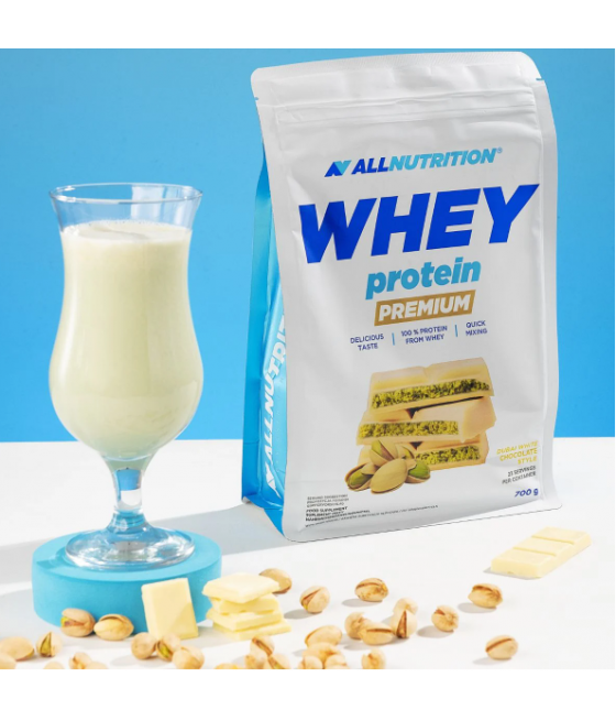 ALLNUTRITION Vadakuvalk premium, Dubai valge šokolaad - 700 g