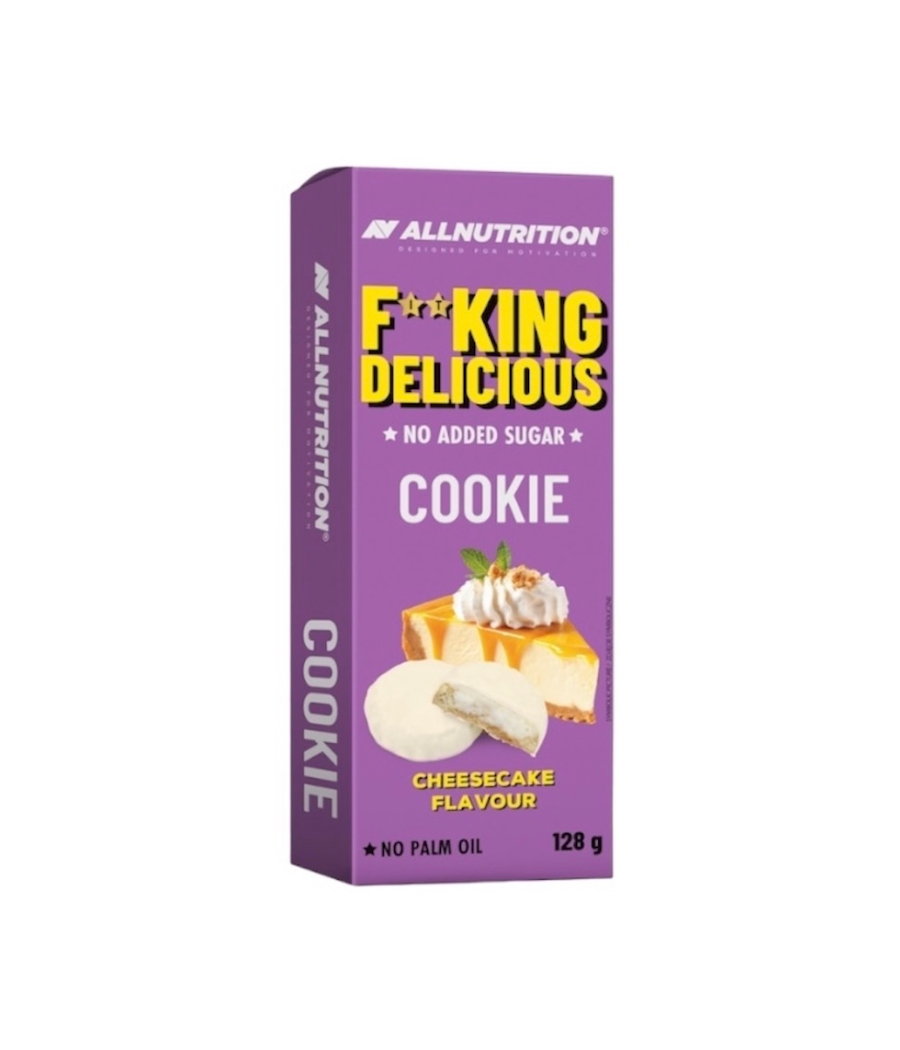 ALLNUTRITION F**KING DELICIOUS COOKIE, чизкейк - 128 г – низкокалорийный продукт от AllNutrition, купить в SportFit Nutrition OÜ | Reg.nr. 14554498