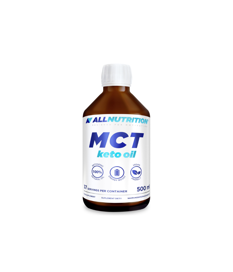 ALLNUTRITION MCT Ketoõli - 500 ml – madala kalorsusega toode firmalt AllNutrition, osta SportFit Nutrition OÜ | Reg.nr. 14554498-ist