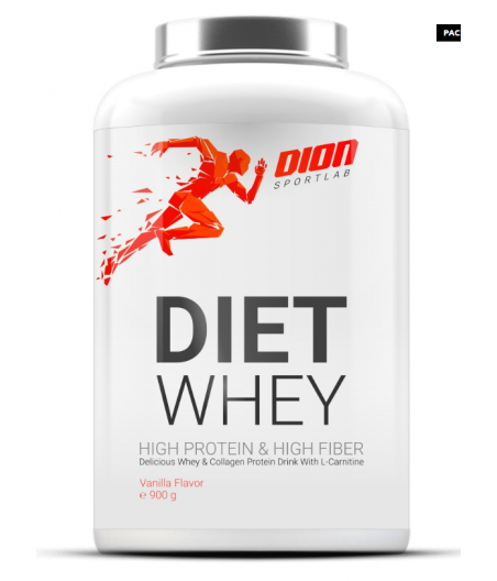 DION SPORTLAB Сывороточный протеин Diet Whey, лесные ягоды - 900 г
