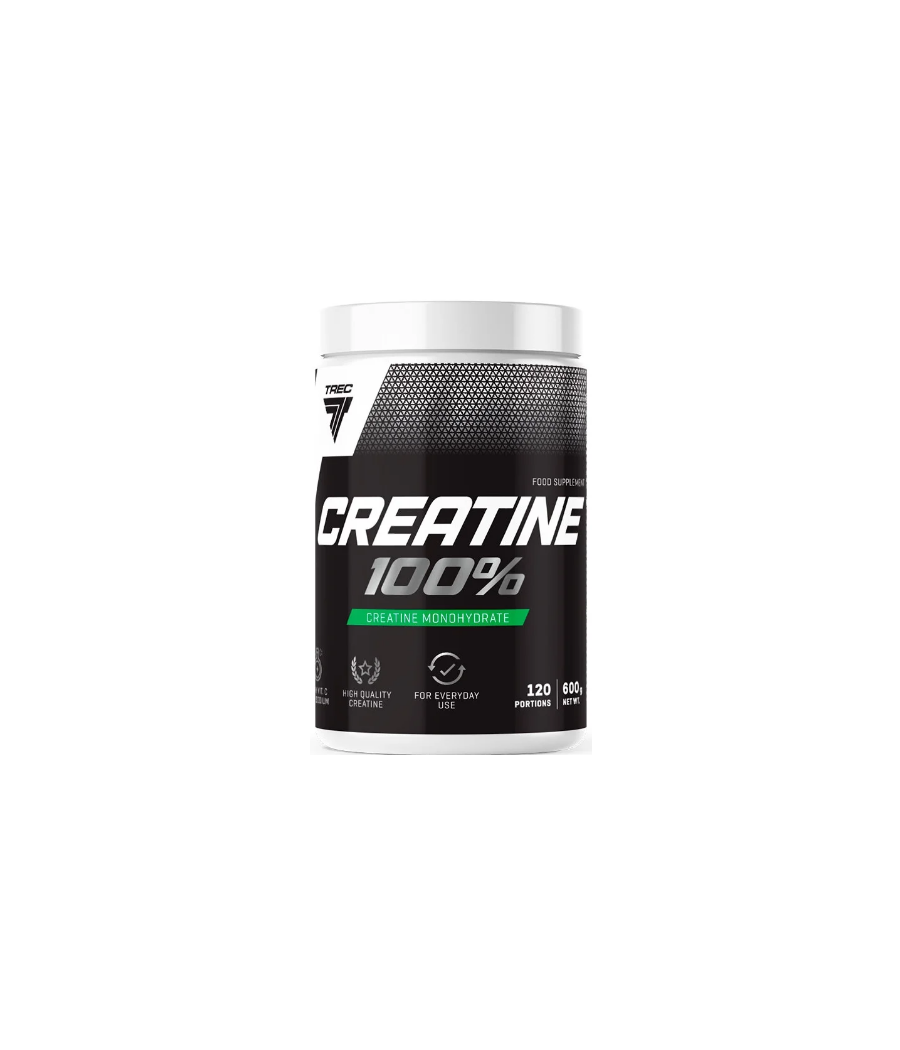 TREC NUTRITION CREATINE 100% - 600g – low-calorie product from TREC NUTRITION, buy in SportFit Nutrition OÜ | Reg.nr. 14554498