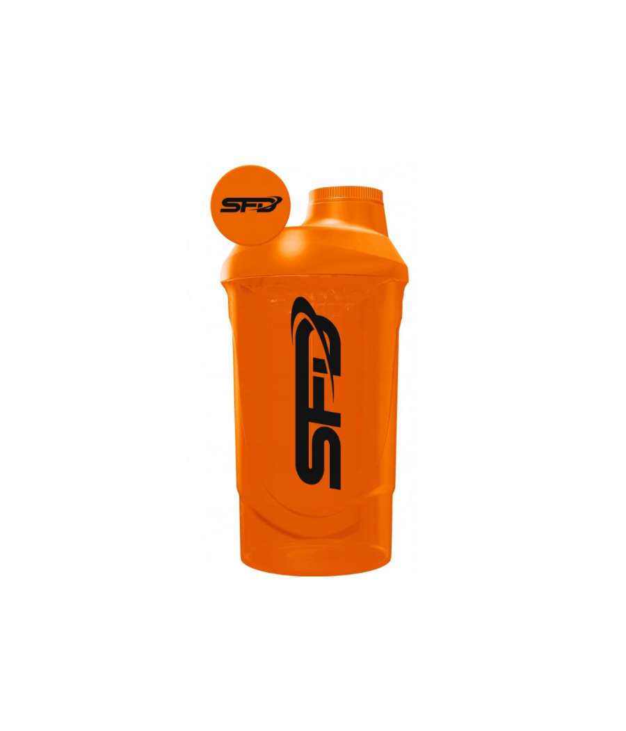 SFD Nutrition SHAKER, oranž - 600ml – madala kalorsusega toode firmalt SFD Nutrition, osta SportFit Nutrition OÜ | Reg.nr. 14554498-ist