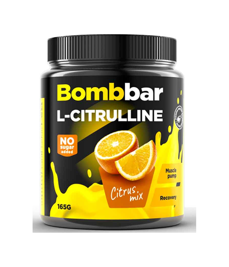 Bombbar Citrulline, Citrus Mix - 165g – low-calorie product from Bombbar, buy in SportFit Nutrition OÜ | Reg.nr. 14554498