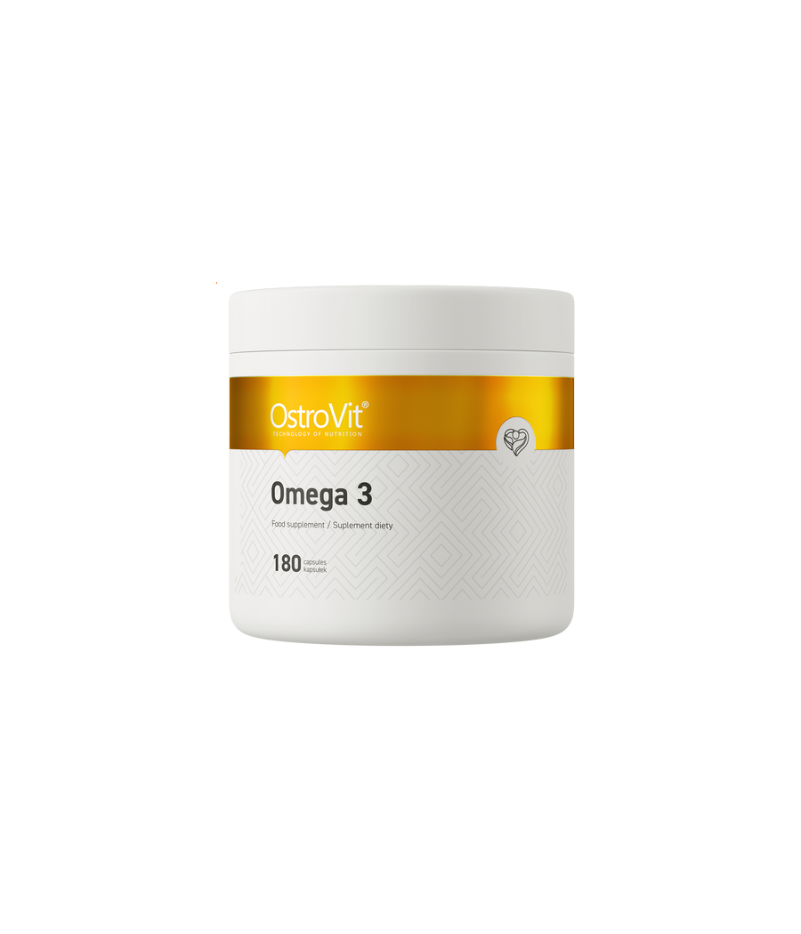 OstroVit Омега-3, 180 капсул – низкокалорийный продукт от Ostrovit, купить в SportFit Nutrition OÜ | Reg.nr. 14554498