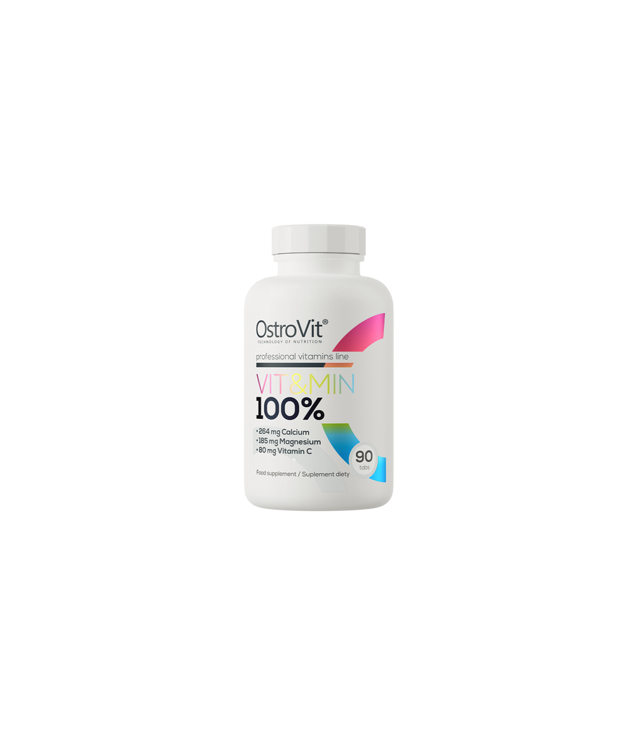 OstroVit 100% VIT&MIN, 90 tablets – low-calorie product from Ostrovit, buy in SportFit Nutrition OÜ | Reg.nr. 14554498