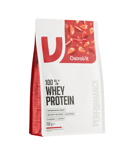 OstroVit 100% Vadakuvalk, maasikakreem - 700 g