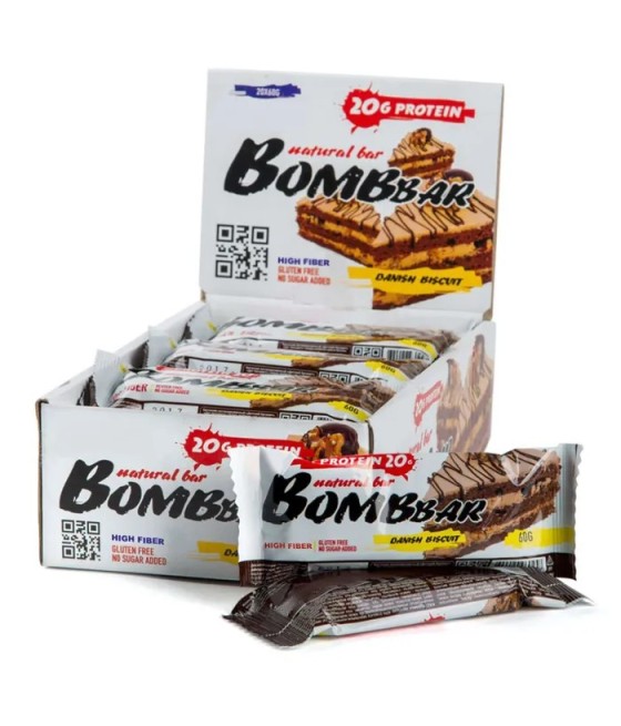 "BOMBBAR" Proteiinibatoon Taani biskviit, 60 g