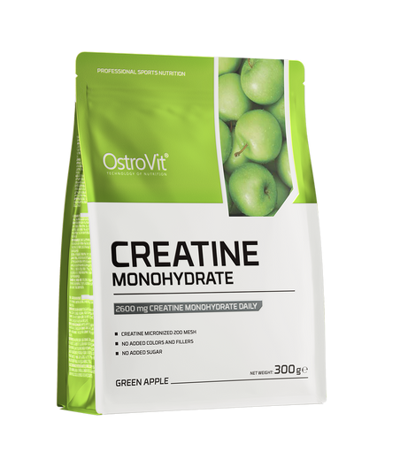 OstroVit Kreatiinmonohüdraat, roheline õun - 300 g