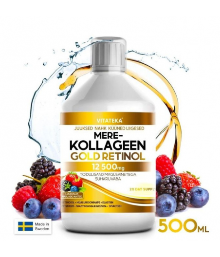 VITATEKA Marine Collagen with Retinol, 500 ml