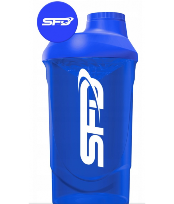 SFD Nutrition Šeiker, 600 ml – säravsinine