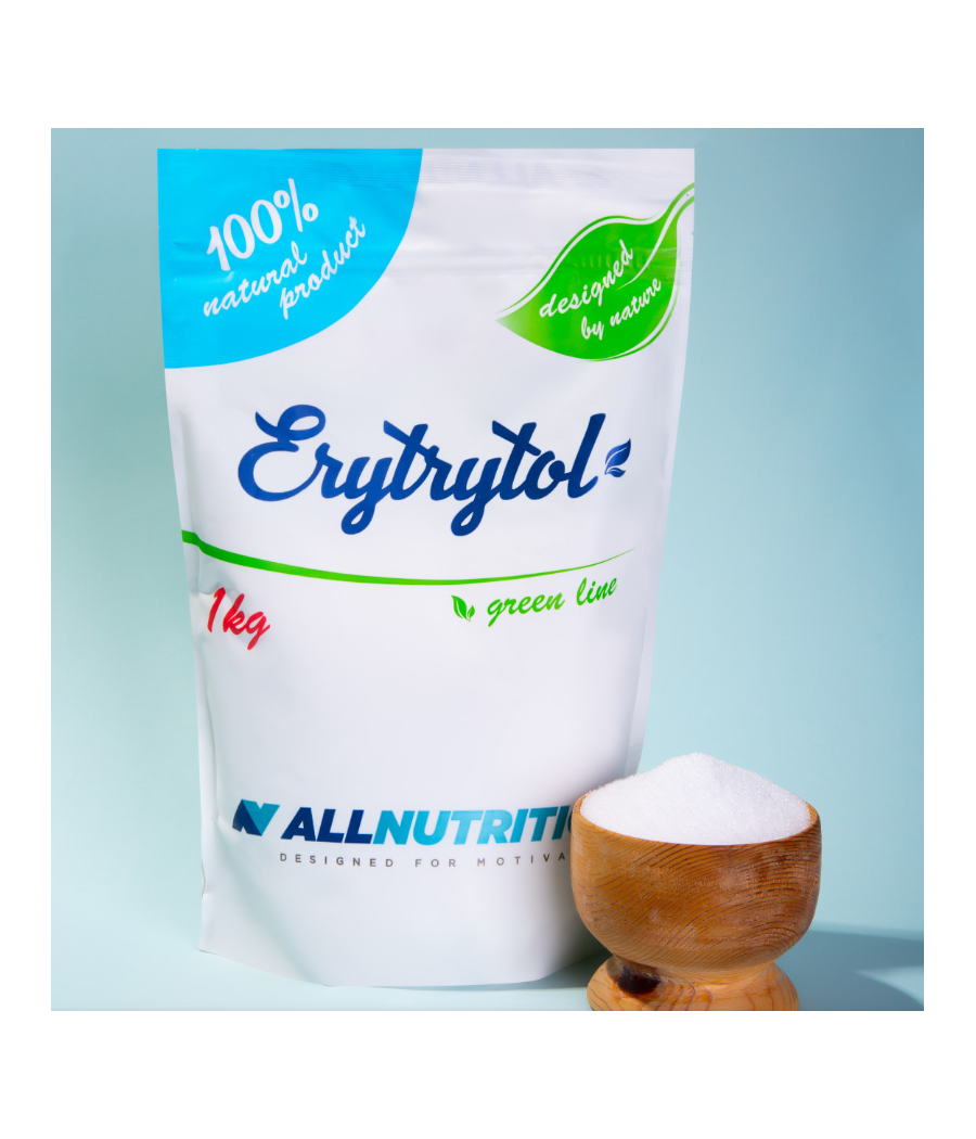 ALLNUTRITION Эритрит GREEN LINE, 1000 г – низкокалорийный продукт от AllNutrition, купить в SportFit Nutrition OÜ | Reg.nr. 14554498