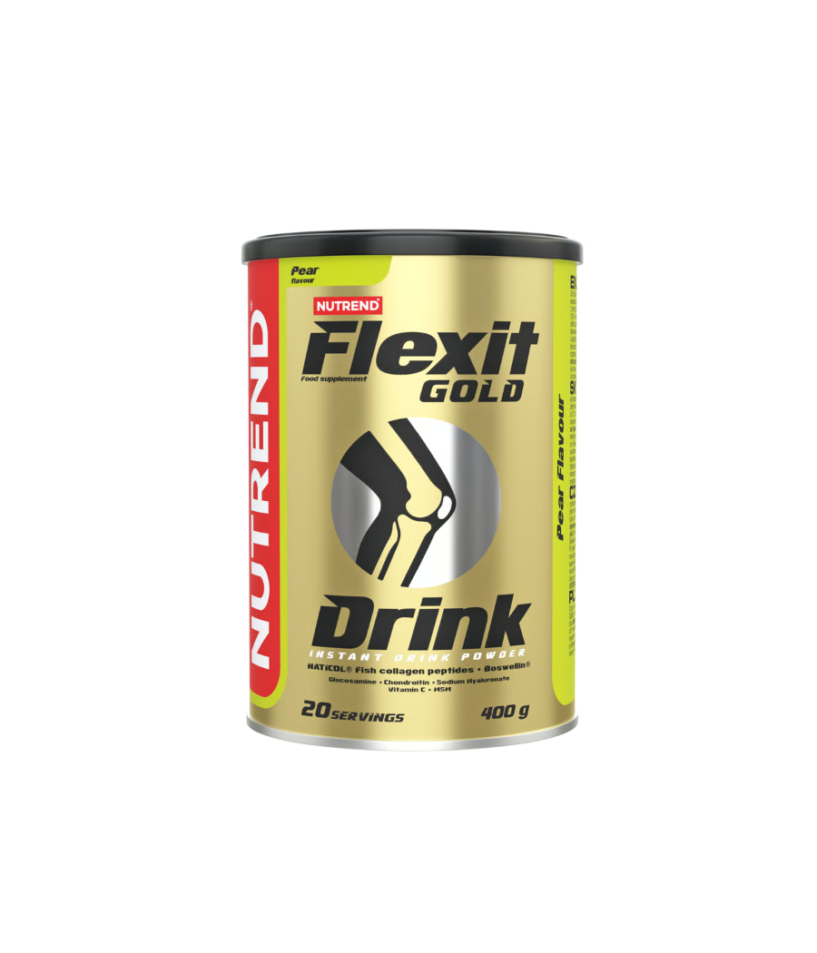Flexit Gold Drink, pirn - 400 g – madala kalorsusega toode firmalt NUTREND, osta SportFit Nutrition OÜ | Reg.nr. 14554498-ist