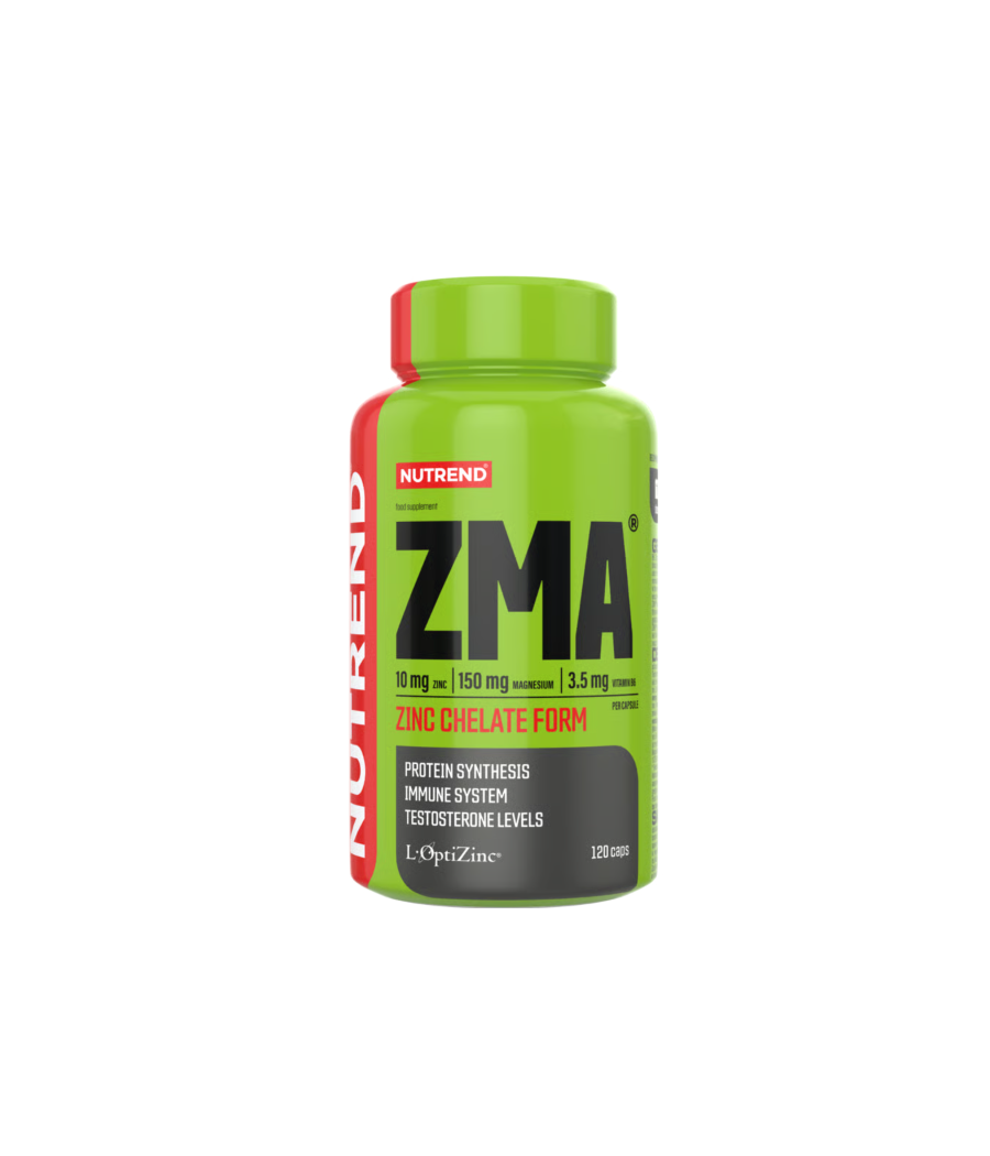 NUTREND ZMA - 120 kapslit – madala kalorsusega toode firmalt NUTREND, osta SportFit Nutrition OÜ | Reg.nr. 14554498-ist