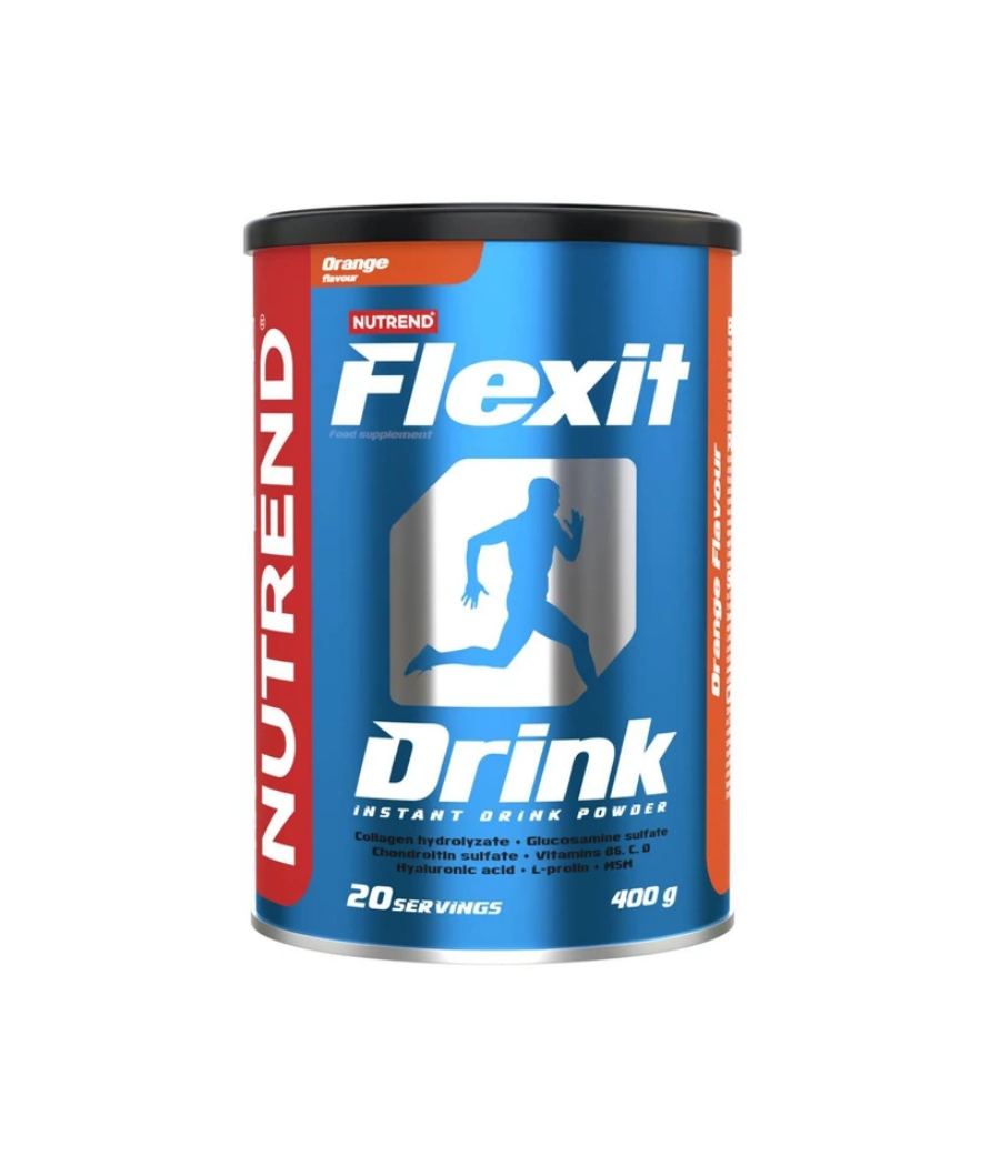 NUTREND Flexit Drink, apelsin - 400 g – madala kalorsusega toode firmalt NUTREND, osta SportFit Nutrition OÜ | Reg.nr. 14554498-ist