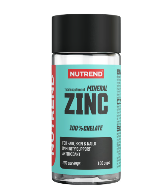 NUTREND Mineraal tsink 100% kelaat - 100 kapslit