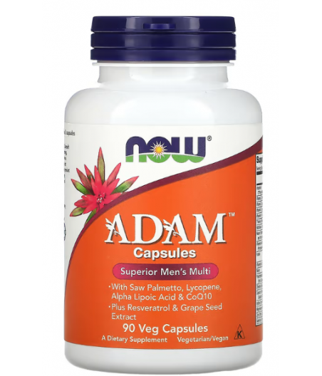 ADAM Meeste multivitamiin - 90 vegankapslit
