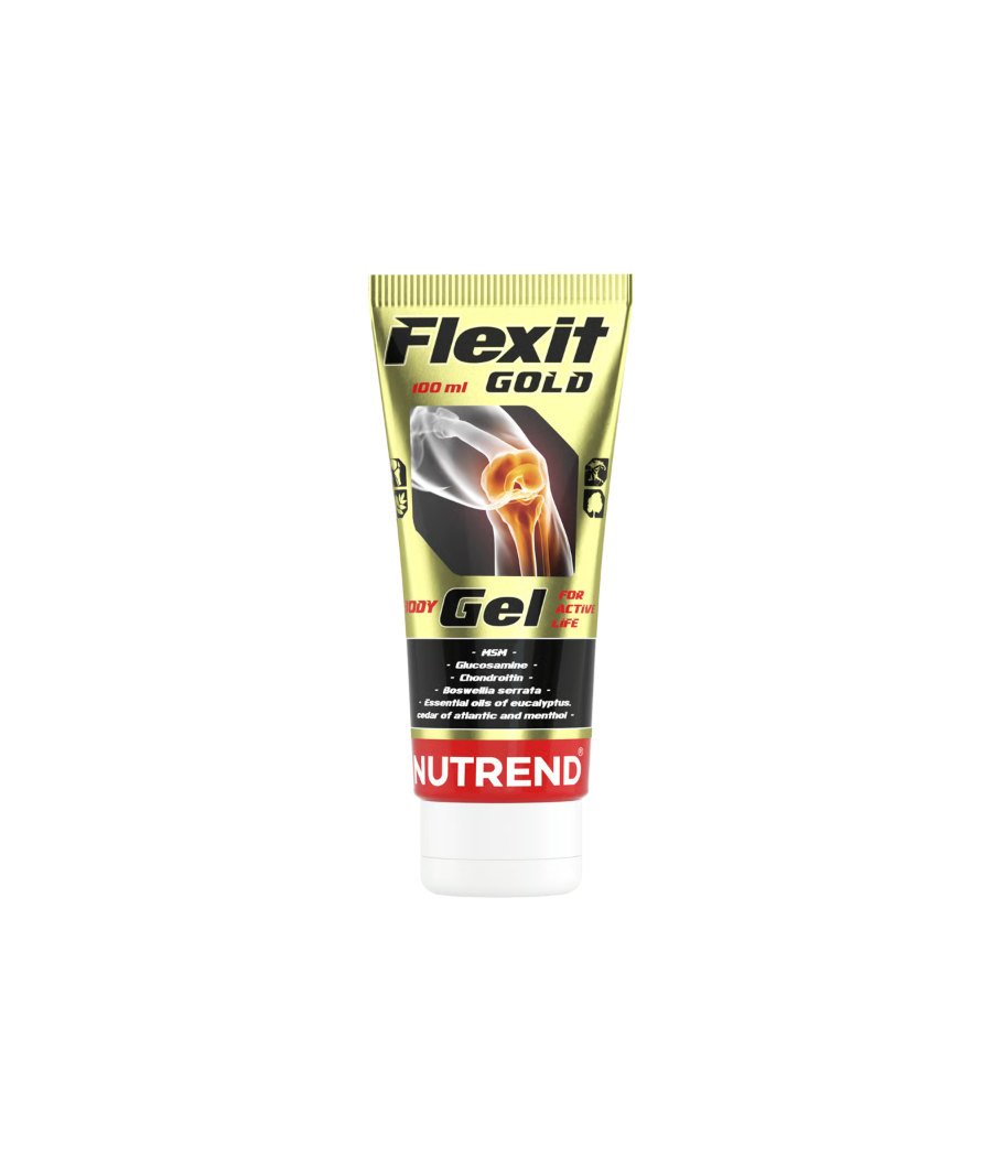 Flexit Gold Gel - 100 ml – low-calorie product from NUTREND, buy in SportFit Nutrition OÜ | Reg.nr. 14554498
