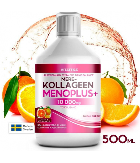 VITATEKA Морской коллаген Menoplus+ 10000 мг 500 мл