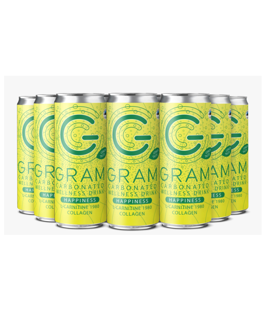 GRAM L-Carnitine - collagen, lemon - 330ml – low-calorie product from FB DRINKS, buy in SportFit Nutrition OÜ | Reg.nr. 14554498