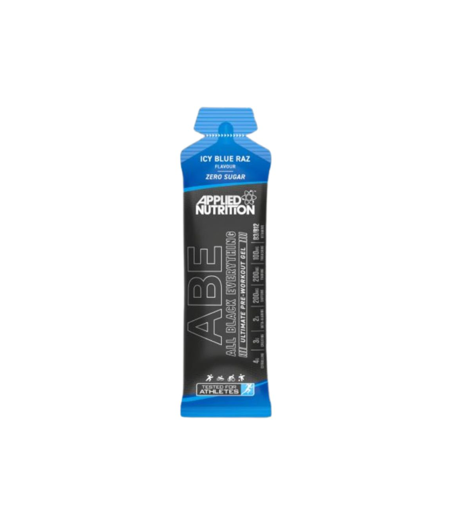 ABE Pre-workout gel, Icy Blue Raz - 60g – low-calorie product from Applied Nutrition, buy in SportFit Nutrition OÜ | Reg.nr. 14554498