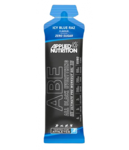 ABE Pre-workout gel, Icy Blue Raz - 60g