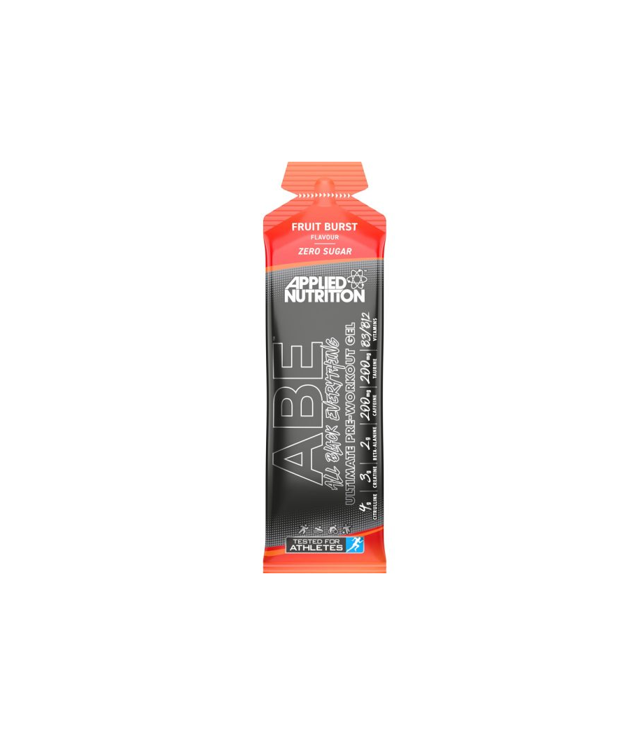 ABE Pre workout gel, fruit burst - 60ml – low-calorie product from Applied Nutrition, buy in SportFit Nutrition OÜ | Reg.nr. 14554498