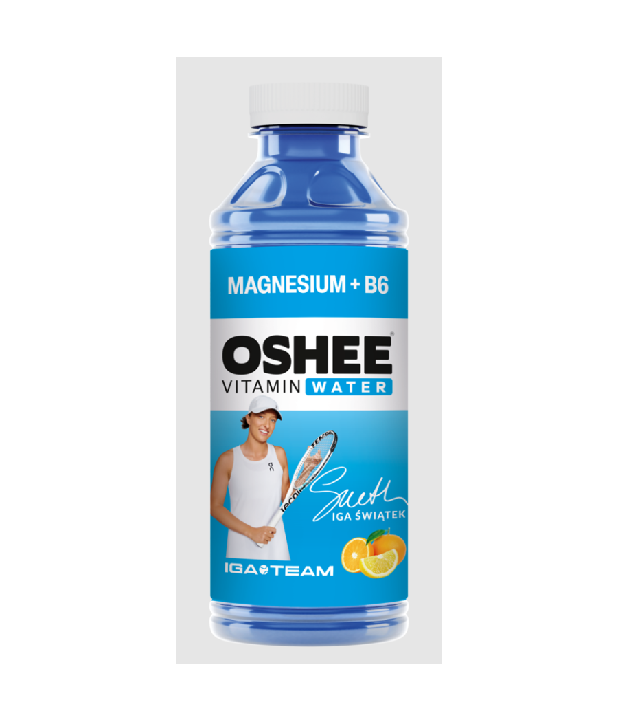 Vitamin Water Magneesium + B6, sidruni-apelsini - 555 ml – madala kalorsusega toode firmalt OSHEE, osta SportFit Nutrition OÜ | Reg.nr. 14554498-ist