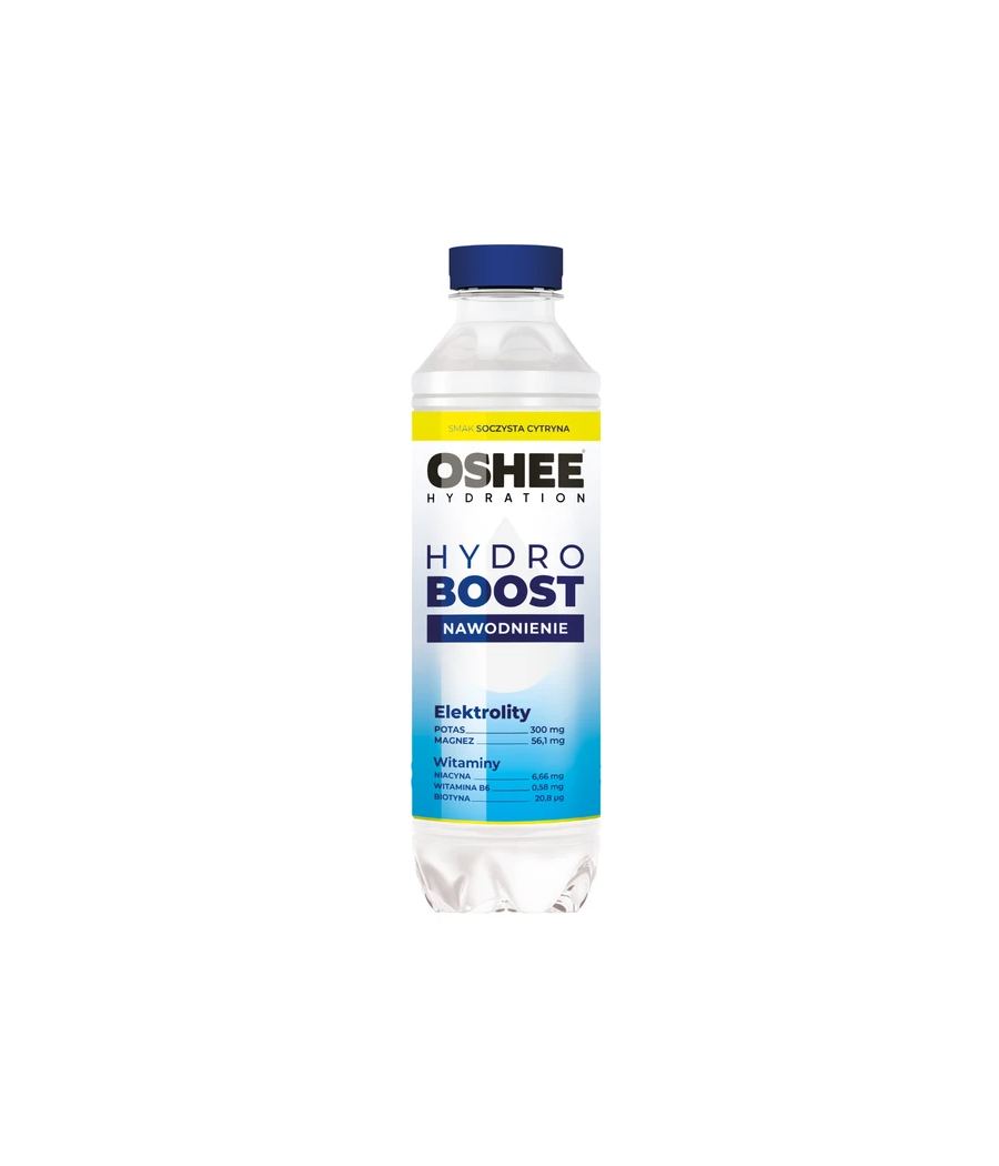 HydroBoost Hydration, сочный лимон - 555 мл – низкокалорийный продукт от OSHEE, купить в SportFit Nutrition OÜ | Reg.nr. 14554498