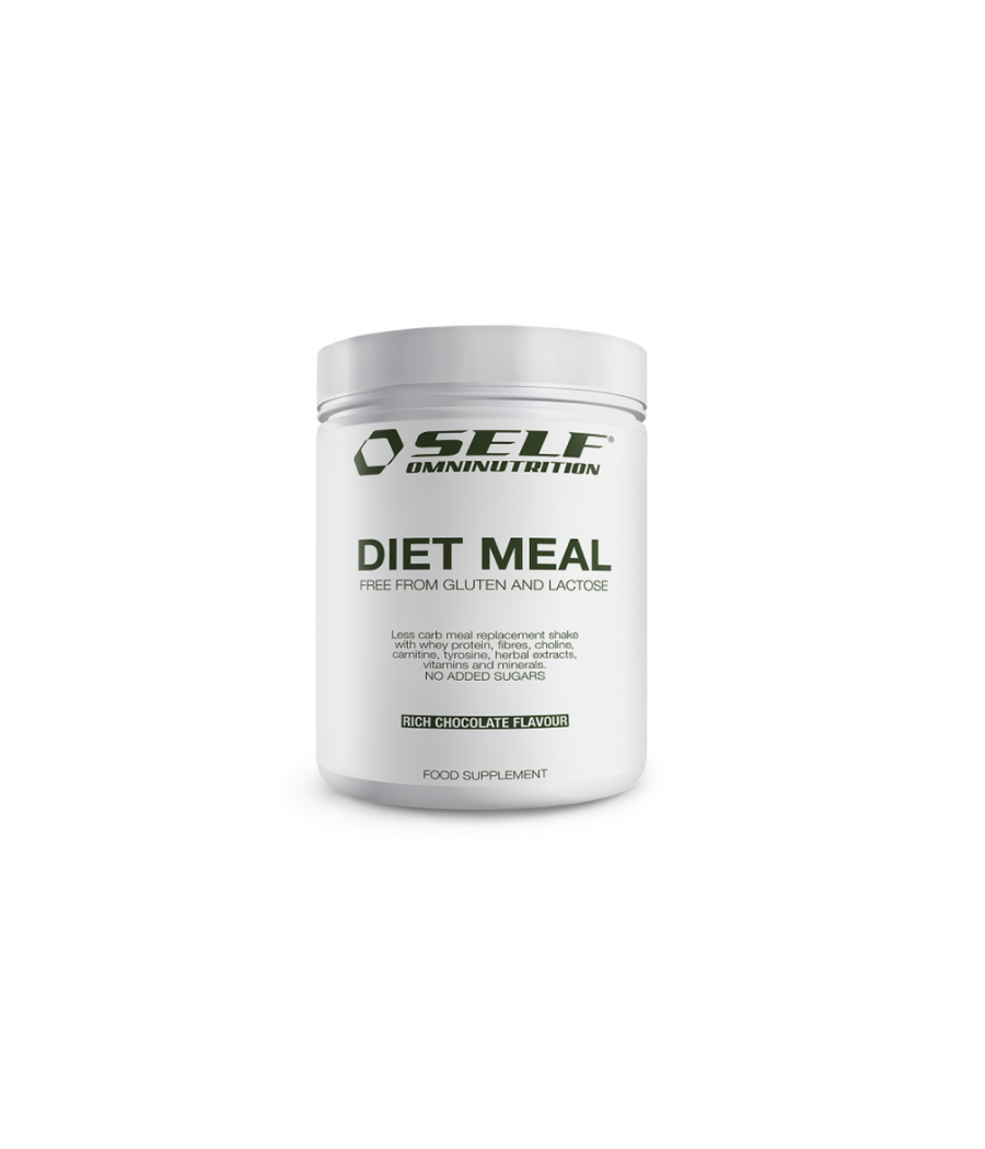 DIET MEAL, chocolate - 500 g – low-calorie product from SELF Omninutrition, buy in SportFit Nutrition OÜ | Reg.nr. 14554498