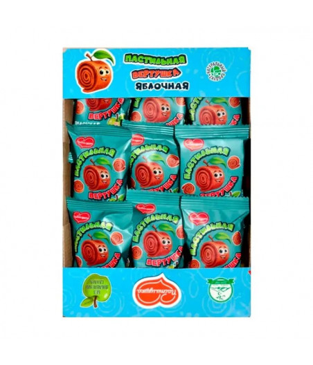 Natural Apple Pastille (Pastille Roll), 600 g