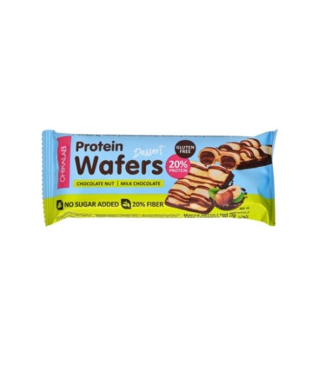 Chikalab WAFERS Батончик протеиновый вафельный “Шоколадно-ореховый десерт” (40 г)