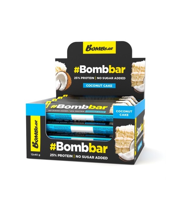 "BOMBBAR" Glasuuritud batoon "Kookose kook" 40 g.