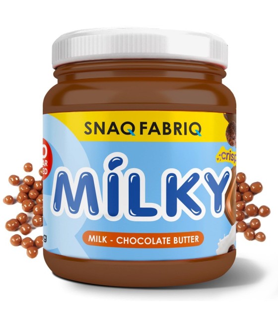 Snaq Fabriq Паста Шоколадно-молочная с хрустящими шариками 250 г