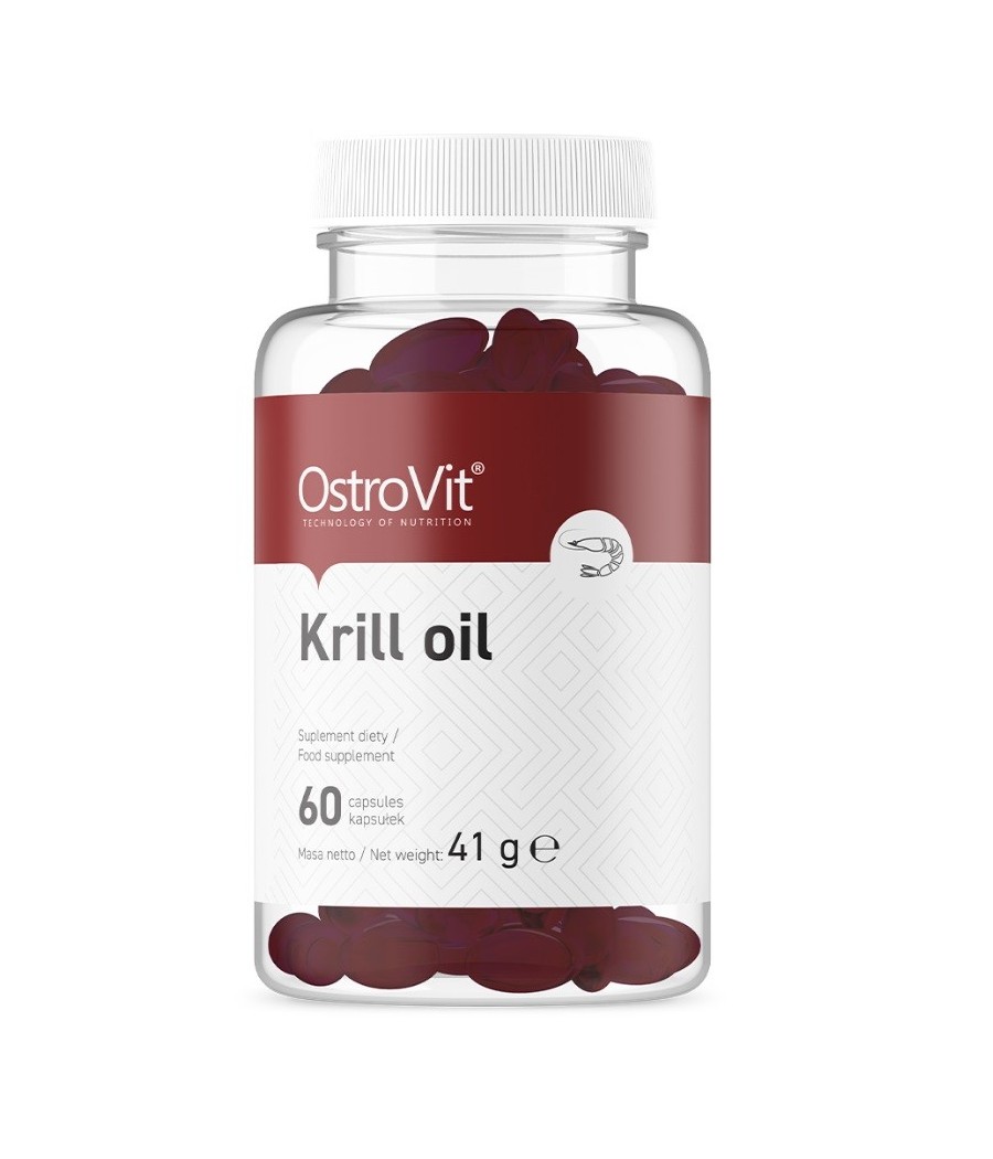 OstroVit Krill Oil 60 capsules – low-calorie product from Ostrovit, buy in Bombbar