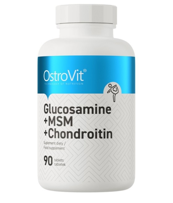 OstroVit Глюкозамин + MСM + Хондроитин 90 таблеток