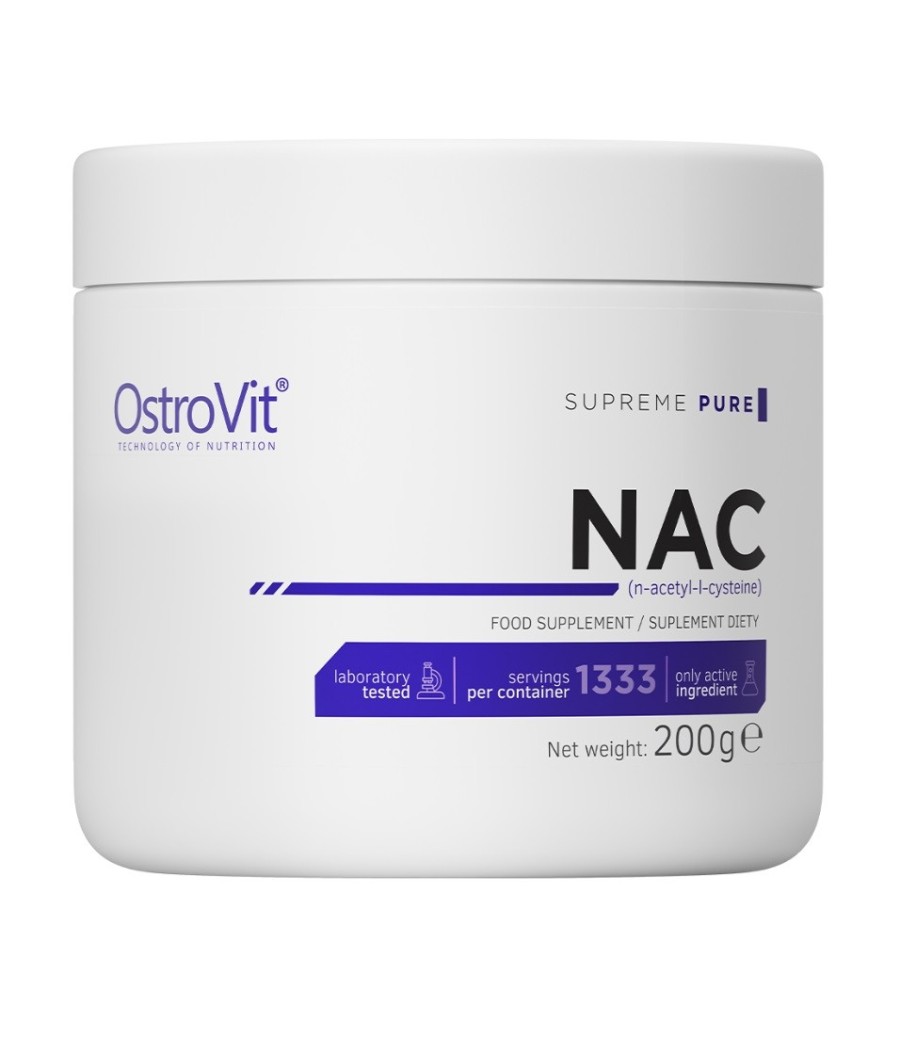 OstroVit NAC 200 g – low-calorie product from Ostrovit, buy in Bombbar