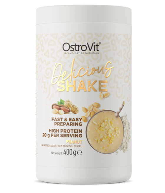 OstroVit Delicious Shake 400 g Flavor:peanut