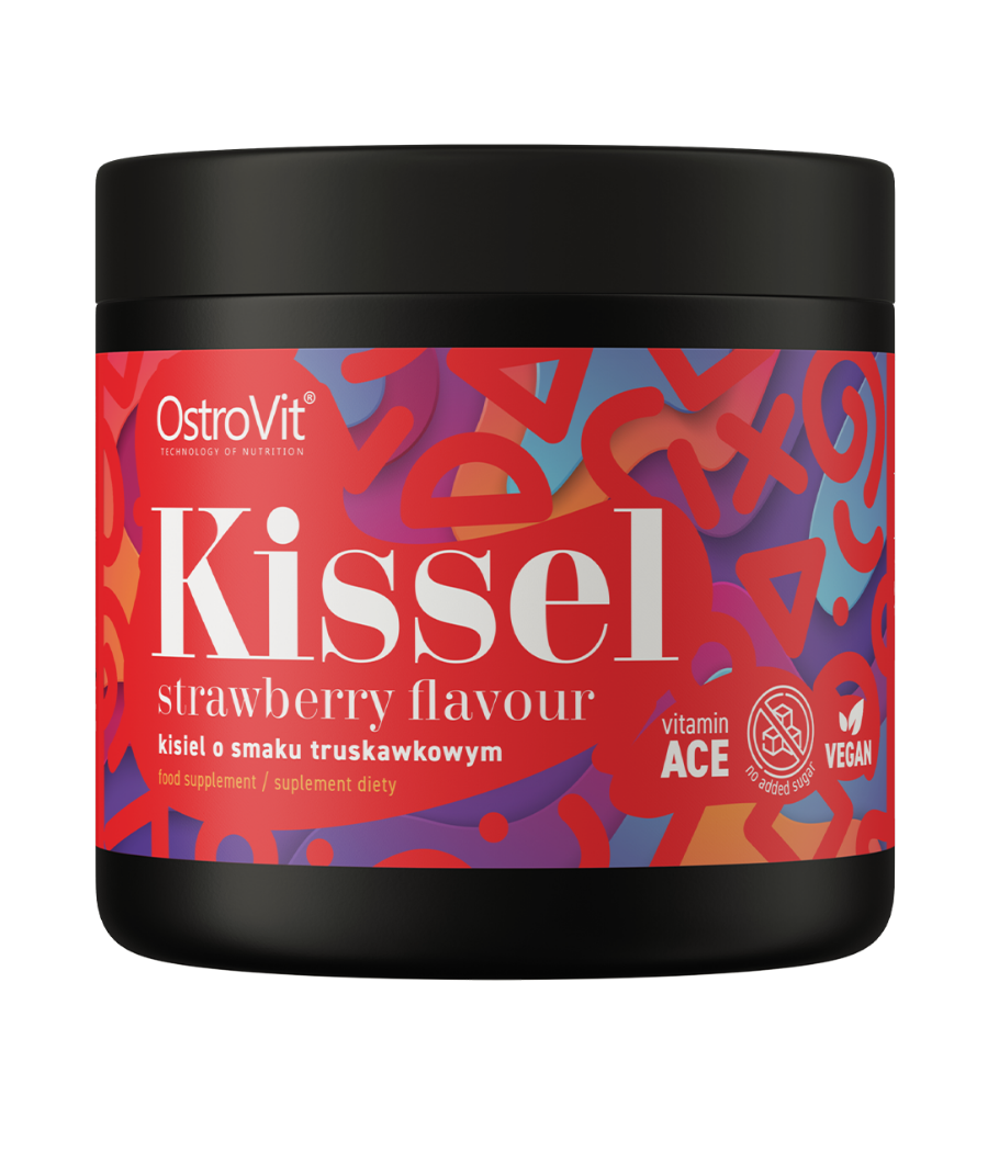 OstroVit Kissel 200 g strawberry – low-calorie product from Ostrovit, buy in Bombbar