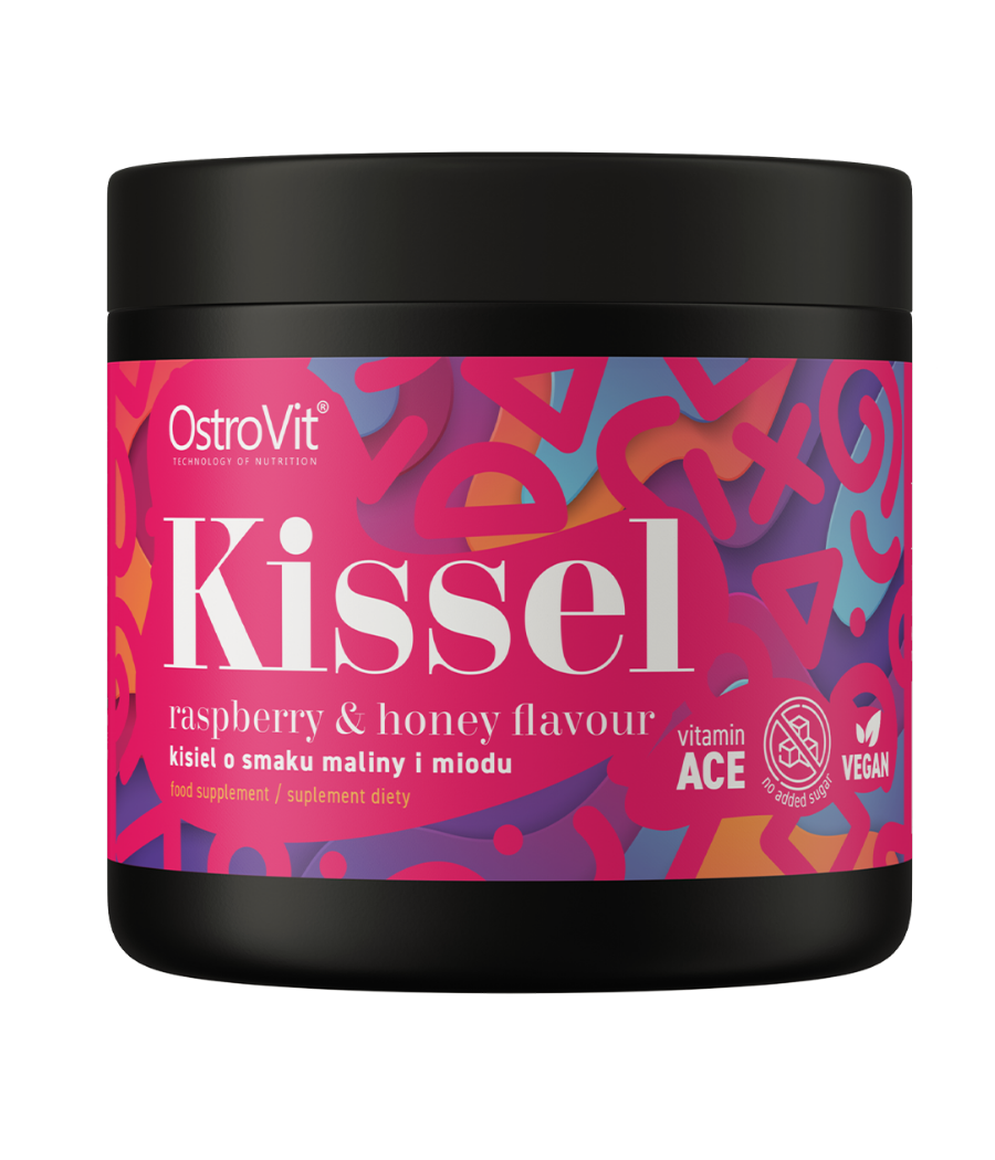 OstroVit Kissel 200 g   raspberry-honey – low-calorie product from Ostrovit, buy in Bombbar