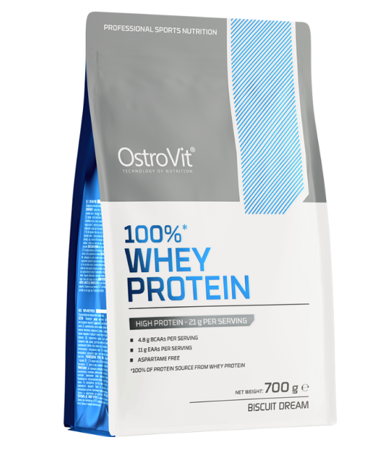 OstroVit 100% Whey Protein 700 g biskviidi unistus