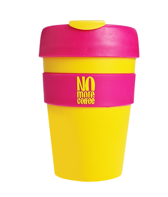 OstroVit Кружка No More Coffee 340 мл yellow-pink