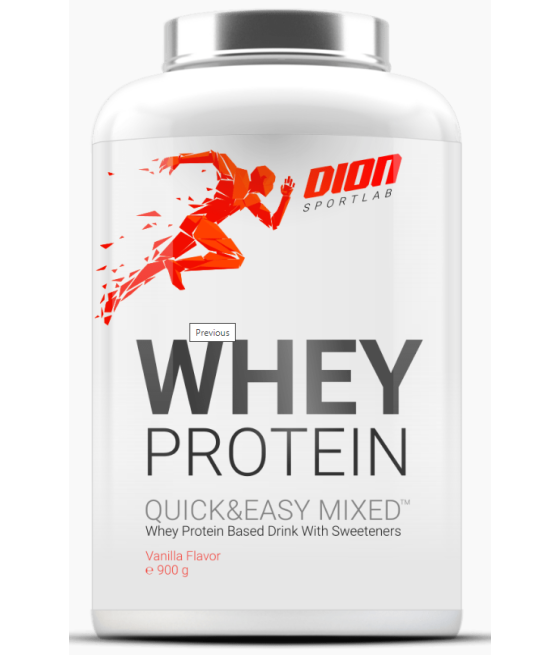 Whey Protein based drink with sweeteners "Quick & Easy Mixed" Vanilla flavor 900g