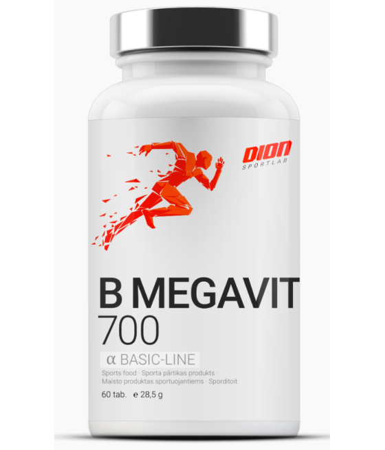B MEGAVIT 700 B-rühma vitamiinid + PABA, Koliin, Inositooli