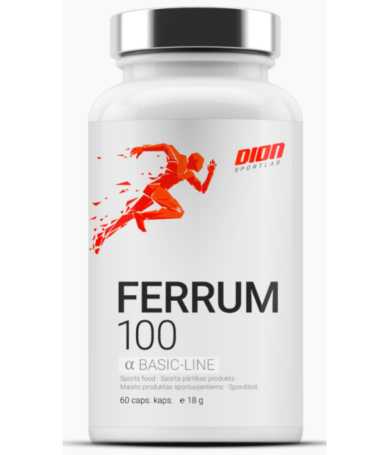 Iron chelate complex "FERRUM 100" 60 tk