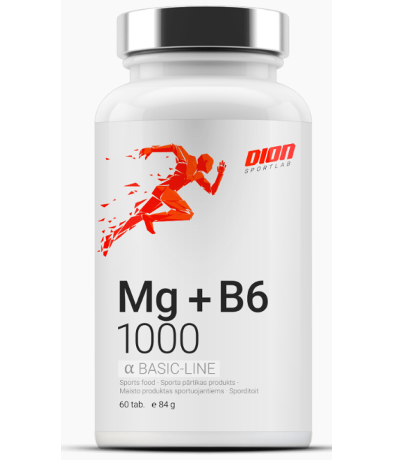 Mg-B6 1000 Magneesiumtsitraat 1000mg + B6