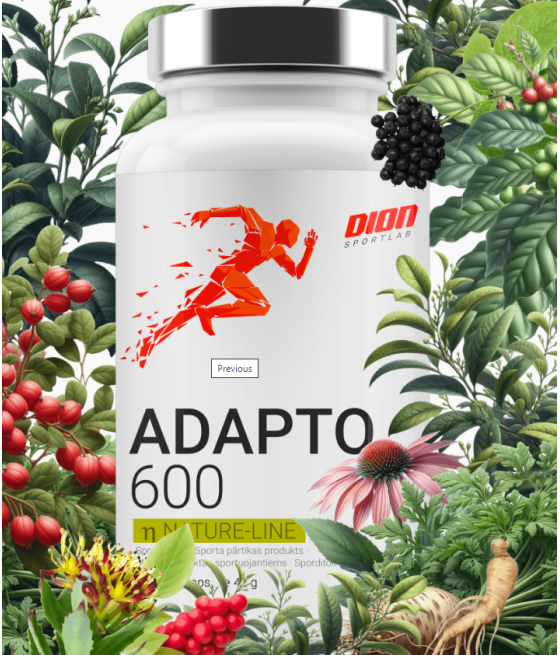 ADAPTO 600 Adaptogen capsules 60 capsules
