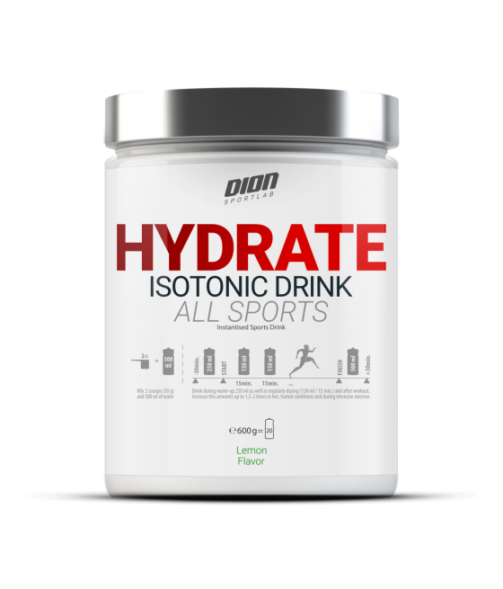 Изотонический напиток "HYDRATE All Sports" лимонный вкус 600 гр