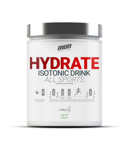 Isotonic drink "HYDRATE All Sports" lemon flavor 600 gr