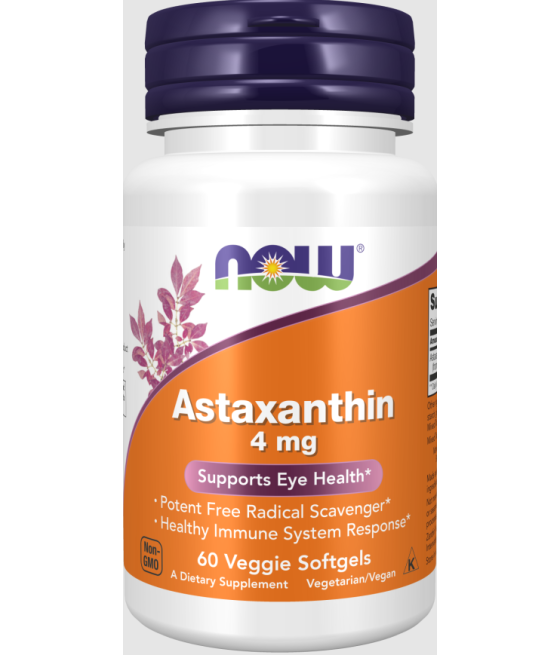 Астаксантин, 4 мг — 60...